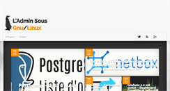 Desktop Screenshot of blog.admin-linux.org